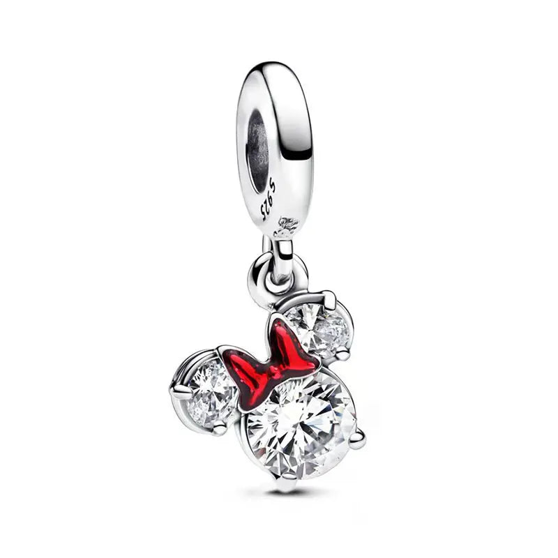 New 100% 925 sterling silver Disney pendant beads