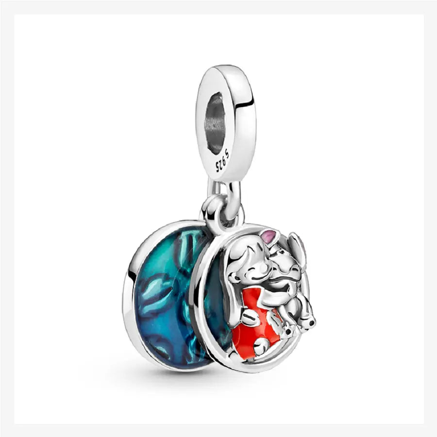 New 100% 925 sterling silver Disney pendant beads