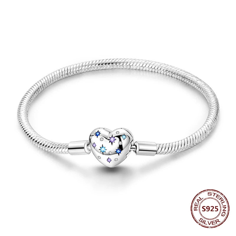 Star Moon Sun 925 Silver