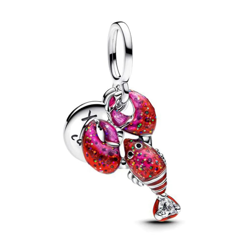 New 100% 925 sterling silver Disney pendant beads