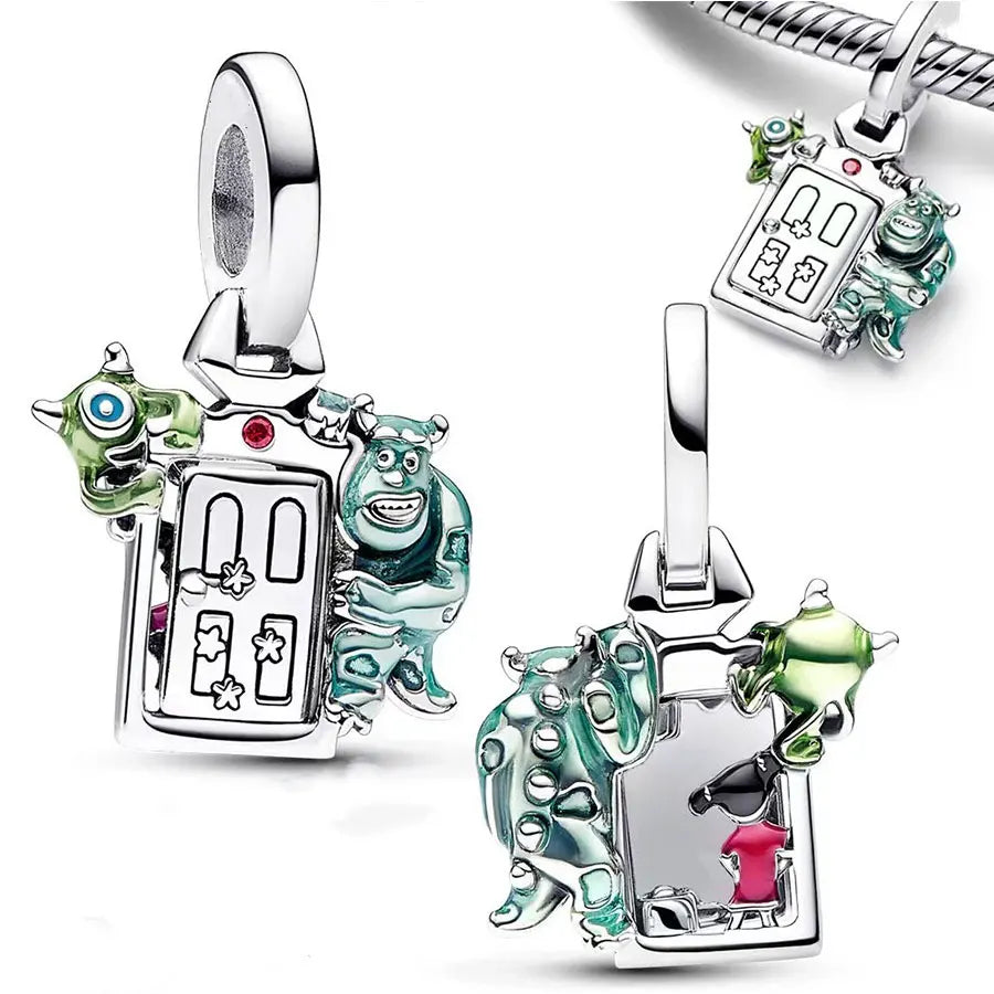 New 100% 925 sterling silver Disney pendant beads