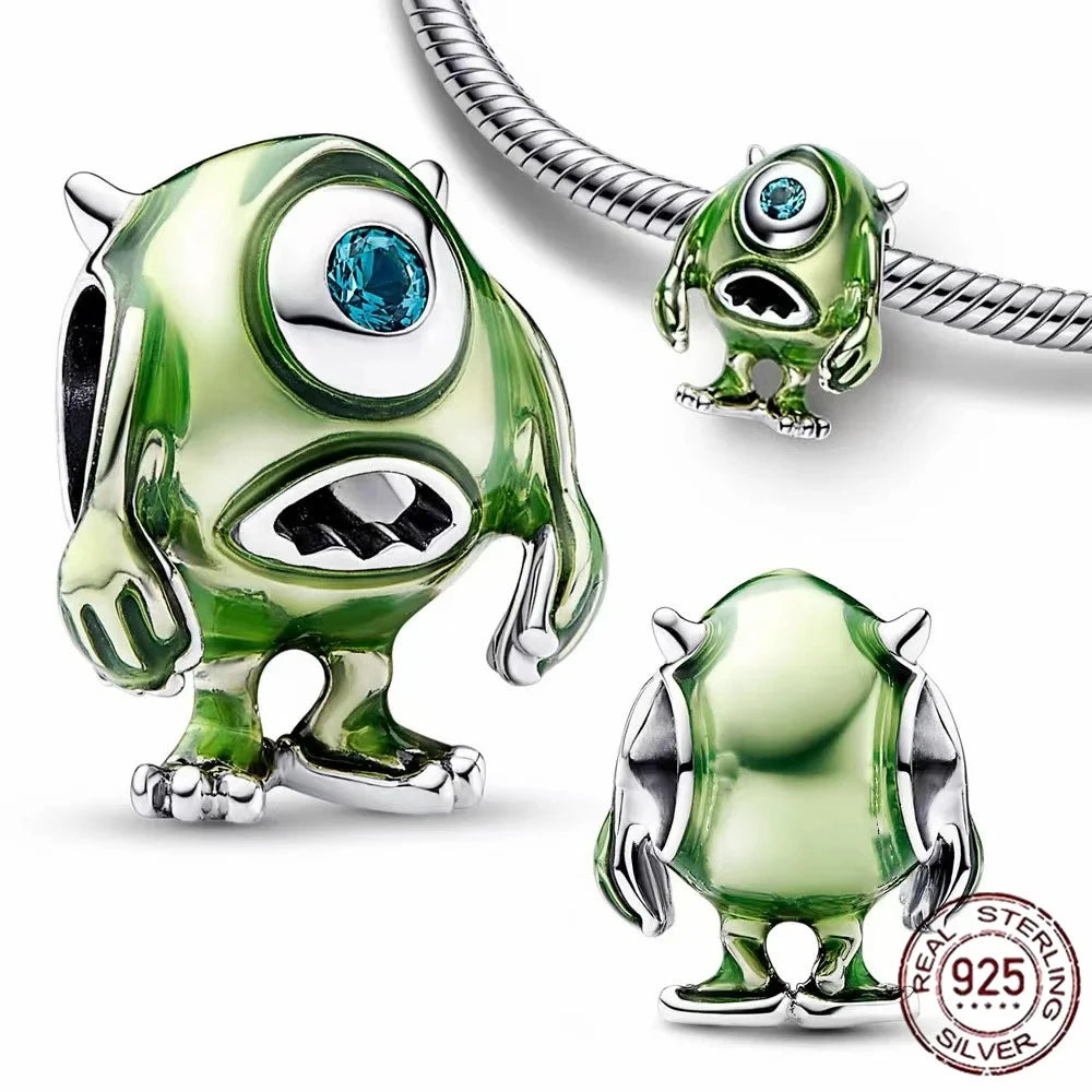 New 100% 925 sterling silver Disney  pendant beads