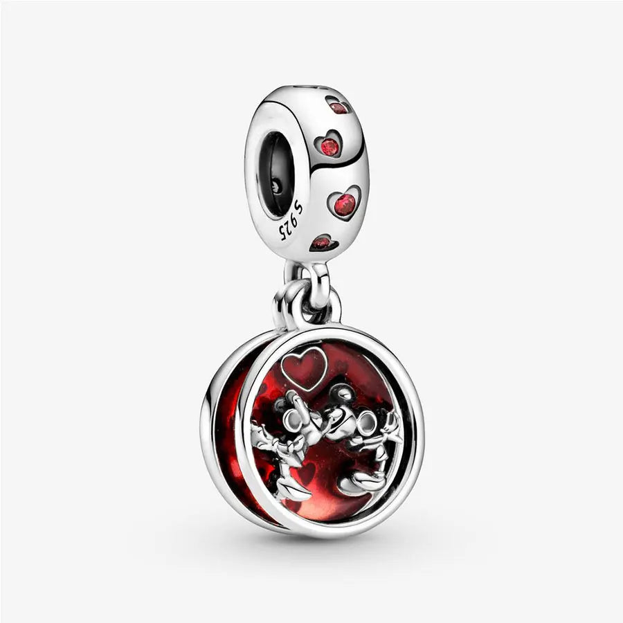 New 100% 925 sterling silver Disney  pendant beads