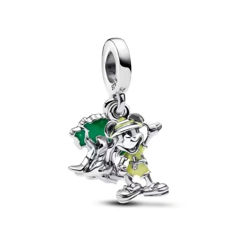 New 100% 925 sterling silver Disney  pendant beads