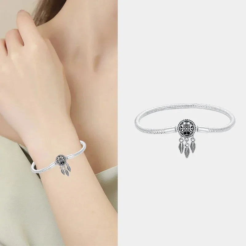 Original 925 Sterling Silver bracelet with butterfly,