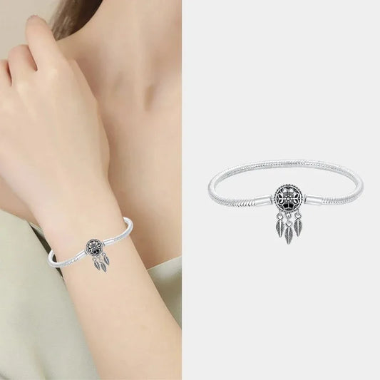 Original 925 Sterling Silver bracelet with butterfly,