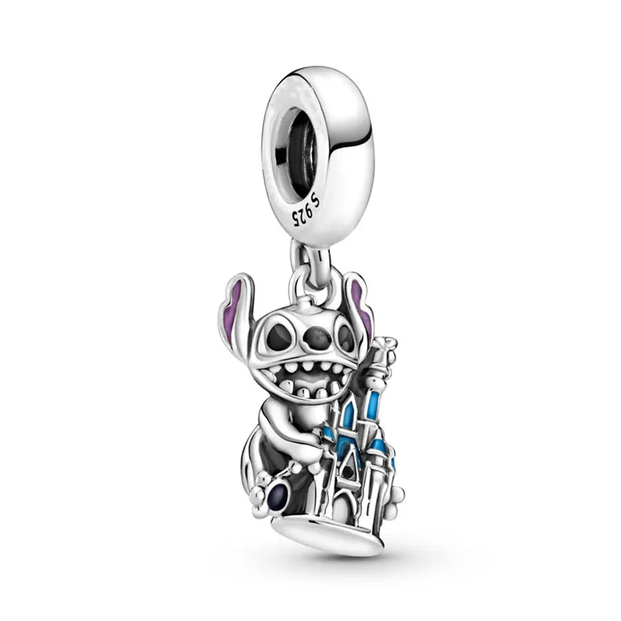 New 100% 925 sterling silver Disney  pendant beads