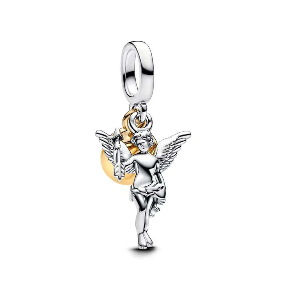 New 100% 925 sterling silver Disney  pendant beads