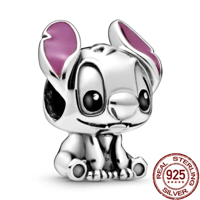 New 100% 925 sterling silver Disney  pendant beads