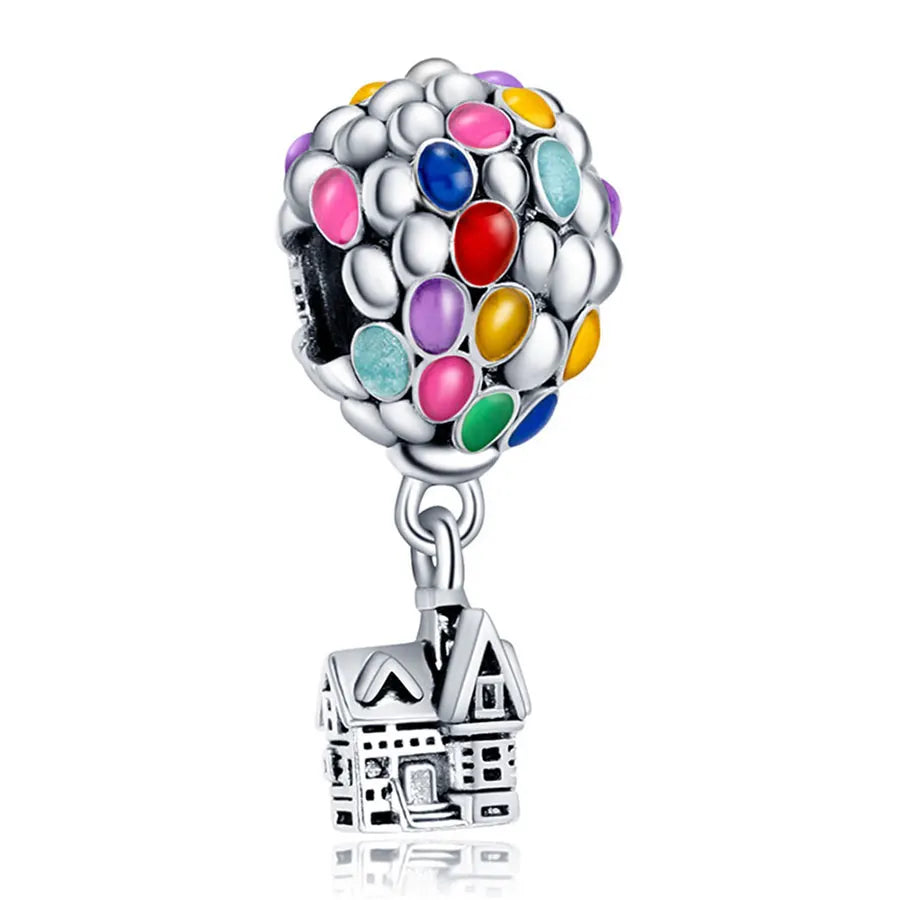 New 100% 925 sterling silver Disney  pendant beads