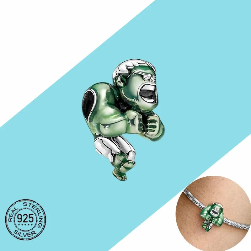 New 100% 925 sterling silver Disney  pendant beads