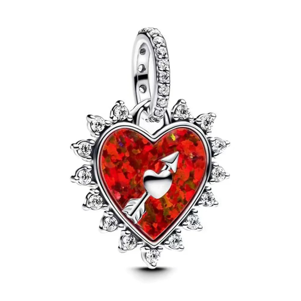New 100% 925 sterling silver Disney  pendant beads