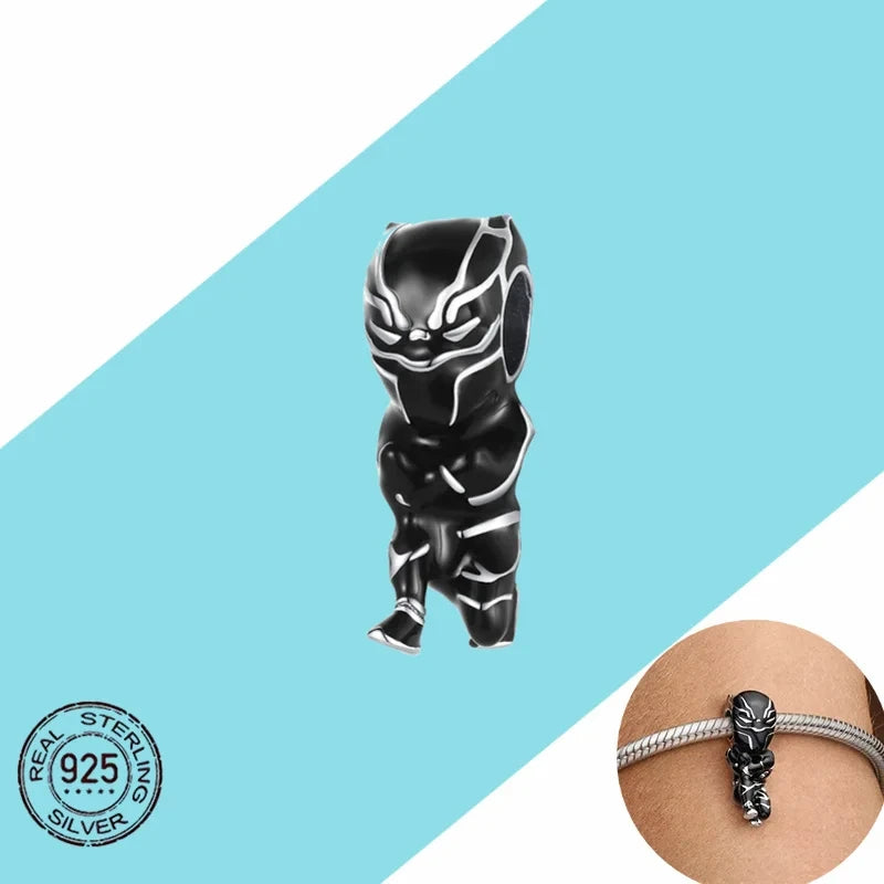 New 100% 925 sterling silver Disney  pendant beads