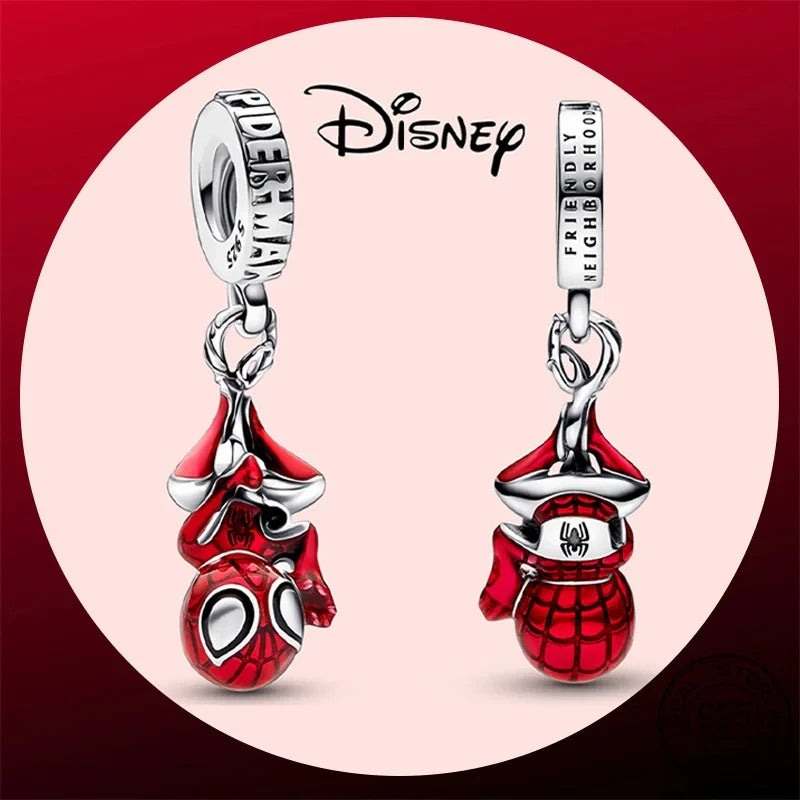 New 100% 925 sterling silver Disney  pendant beads