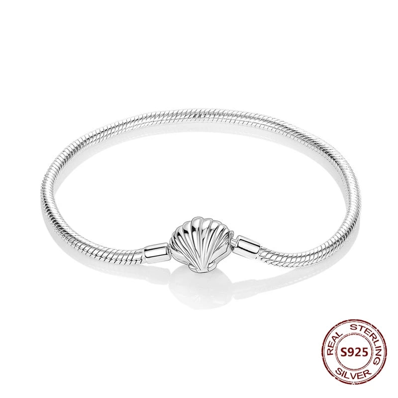 Silver 925 Bracelet Original Bracelets Colorful Zircon