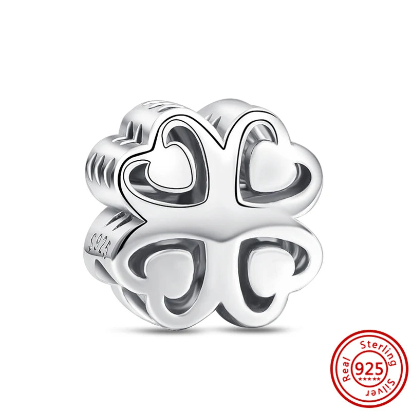 Hot Sale 925 Sterling Silver Bead Color Hot Air Balloon House Dangle Charm