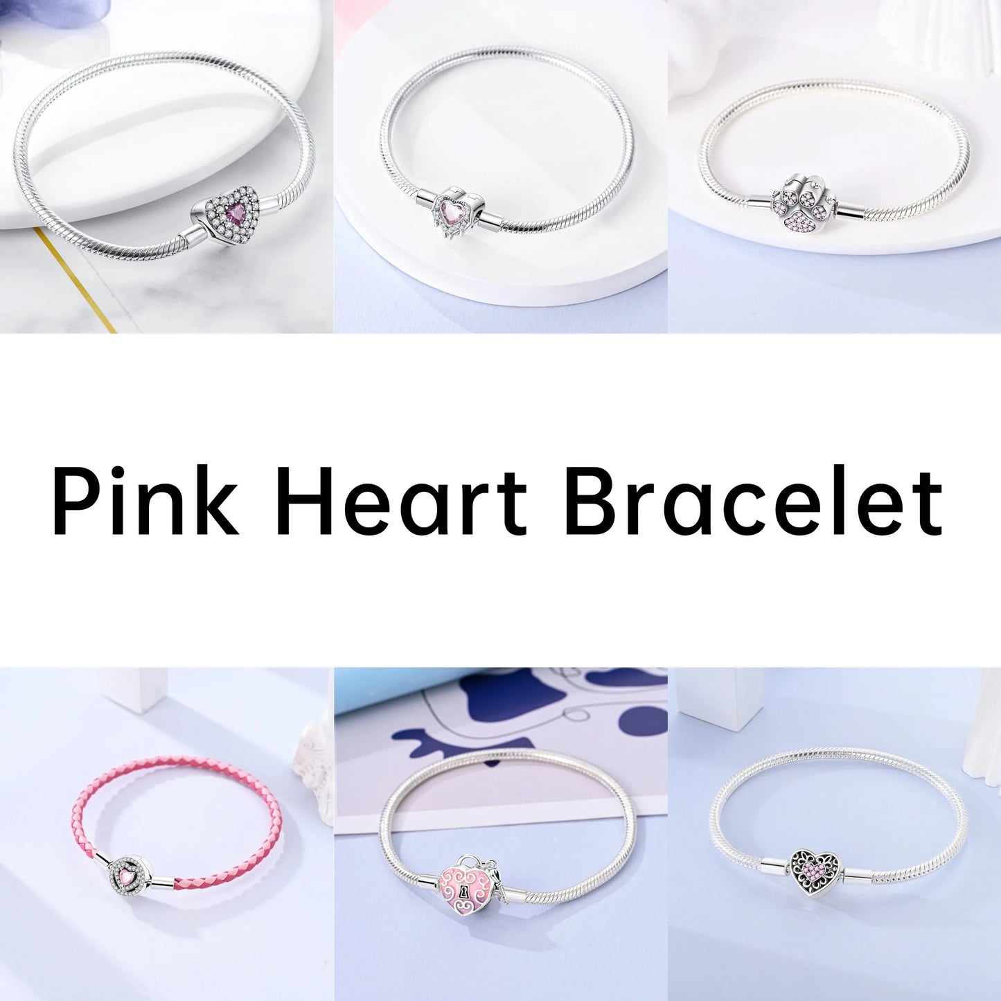 Silver 925 Bracelet Original Bracelets Colorful Zircon